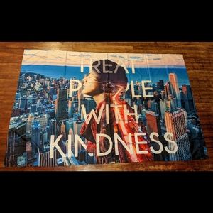 NWT Harry Styles NYC One Direction big city inspirational quote wall tapestry